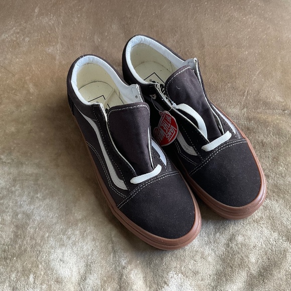 VANS style 36 Chocolate Brown Suede low top sneakers NWT size 40.5 EU, 9.5 US - Picture 1 of 10